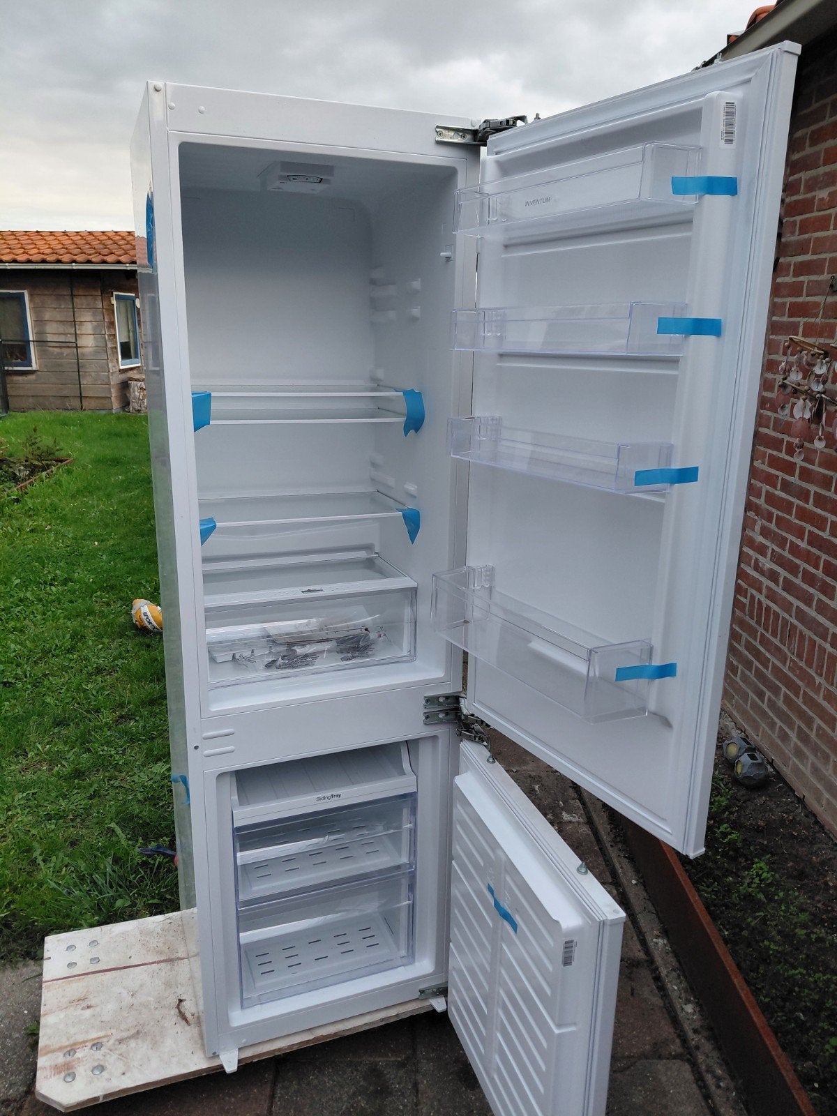 nieuwe koel vriescombinatie!, Ophalen, Nieuw, Minder dan 60 cm, 160 cm of meer