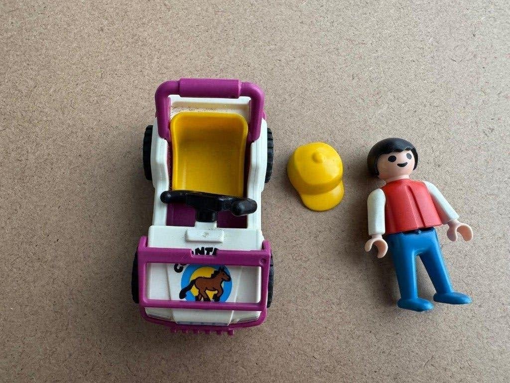 3067 Playmobil voertuig met figuur en accessoires, Gebruikt, Complete set, Voertuig, Ophalen of Verzenden