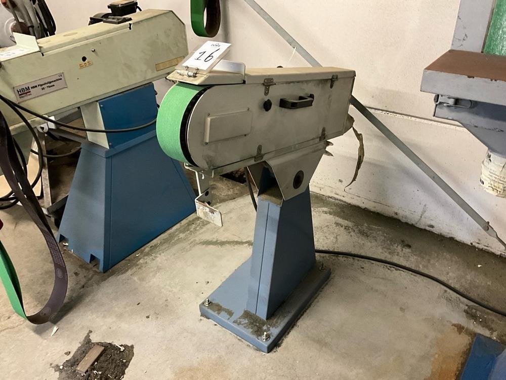 HBM 75X2000 back stand slijpmachine