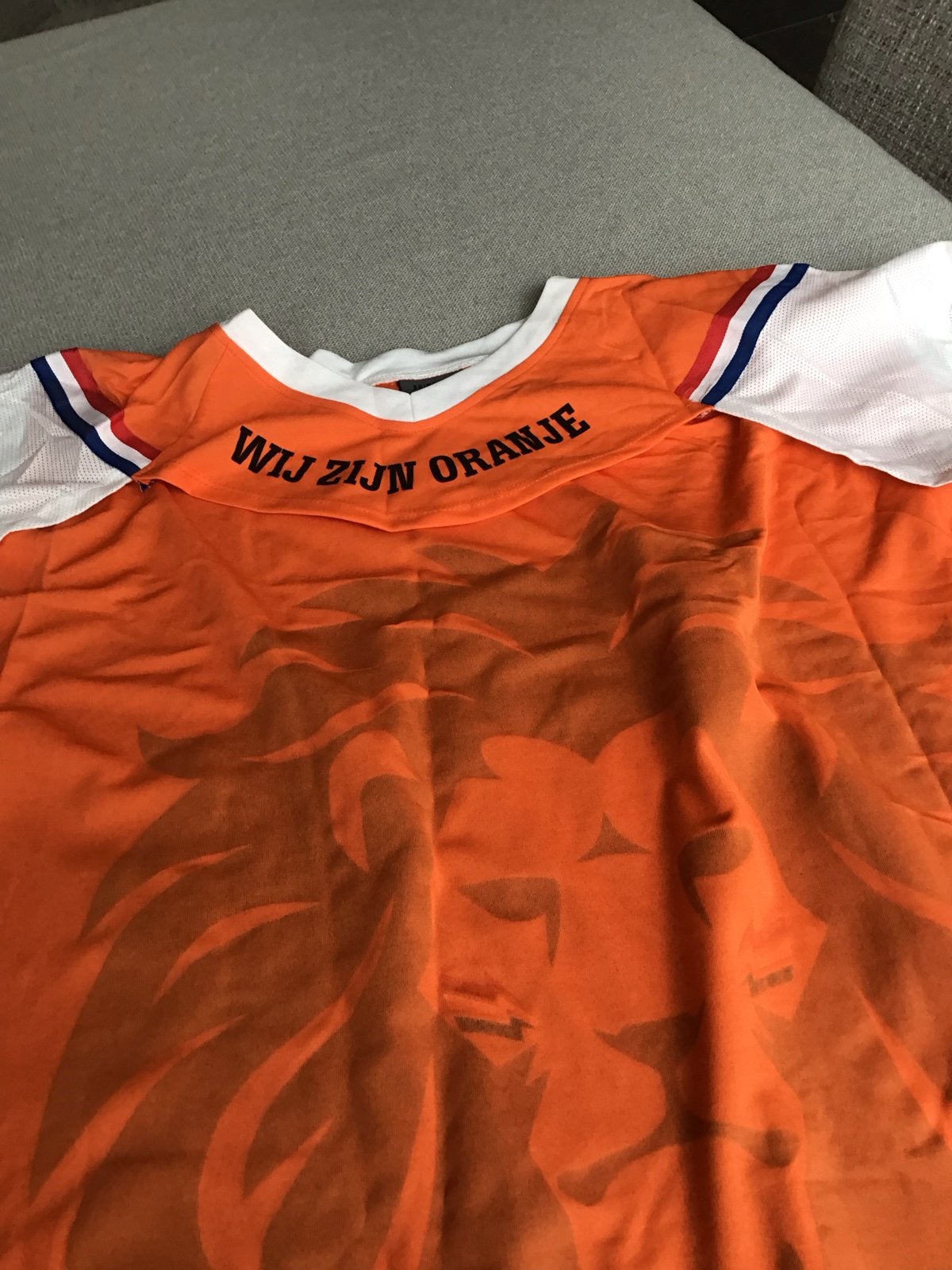 Oranje juich cape - Wij Zijn Oranje, Maat 38/40 (M), Overige typen, Nieuw, Oranje