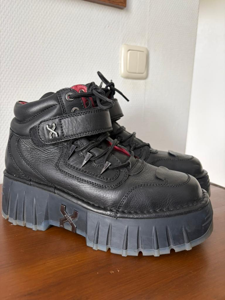 Bronx Moonwalk boots 40, Ophalen, Zo goed als nieuw, Zwart