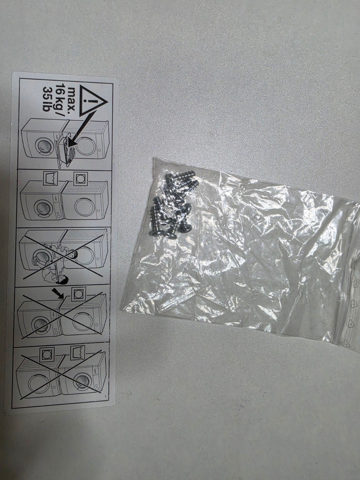 Foto 6 van Bosch wasmachine-wasdroger verbindingsset