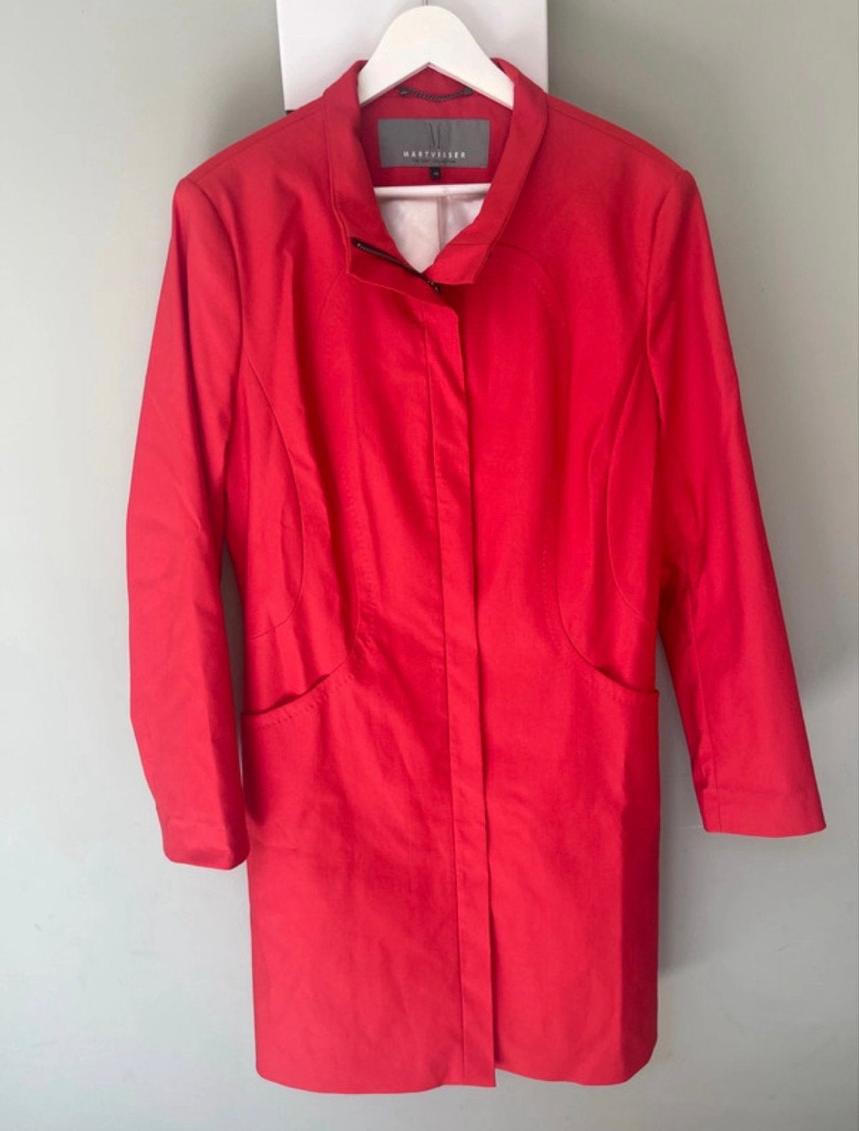 Mart Visser halflange mas mantel  Nieuwstaat maat 44/46 XXL, Ophalen of Verzenden, Zo goed als nieuw, Maat 46/48 (XL) of groter