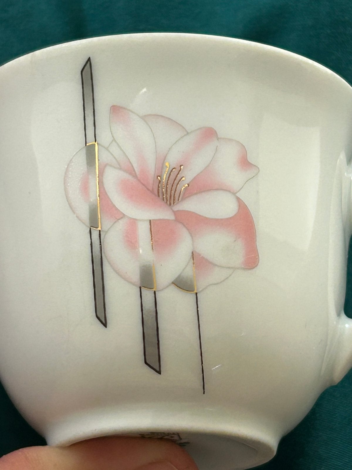 Laatste stuks antiek servies Art deco, Antiek en Kunst, Ophalen of Verzenden