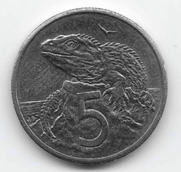 Nieuw-Zeeland 5 cents 1987 KM# 60, Postzegels en Munten, Munten | Oceanië, Verzenden, Losse munt