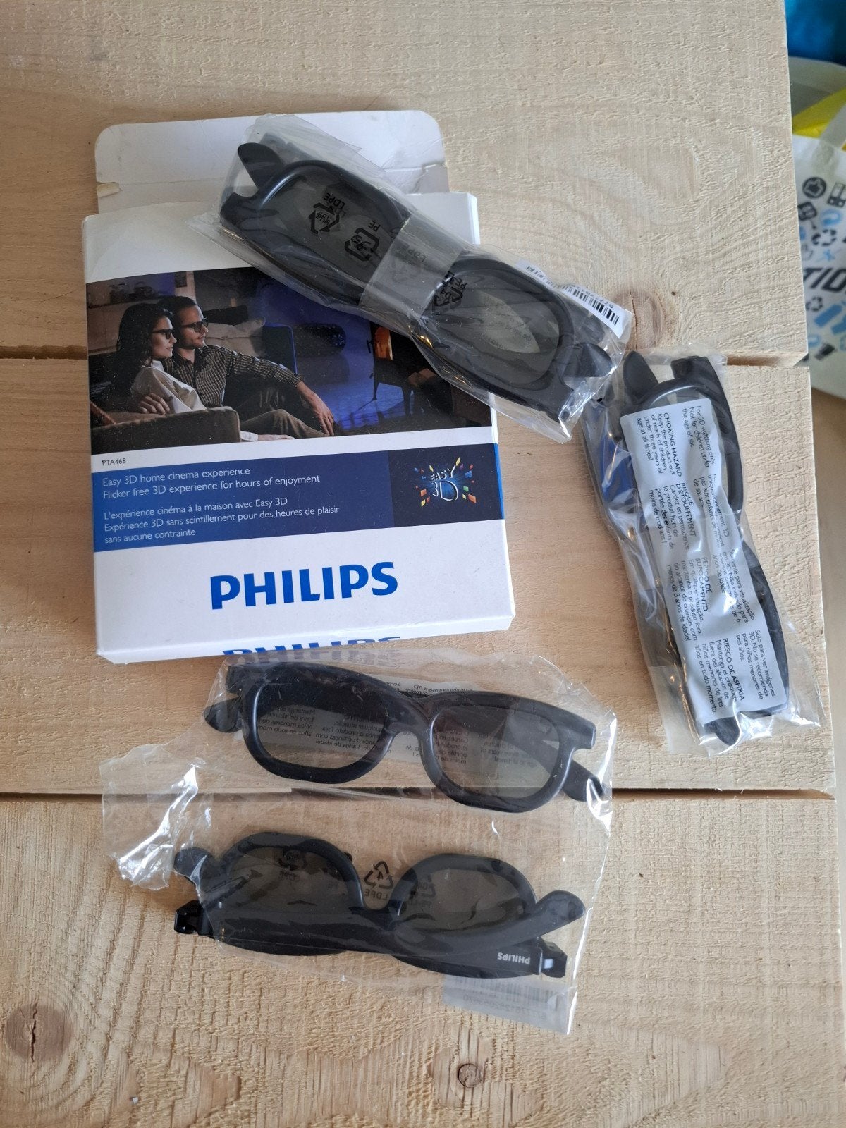 Philips 3D brillen - Nieuw en ongebruikt, Philips, Soundbar, 70 watt of meer, Nieuw