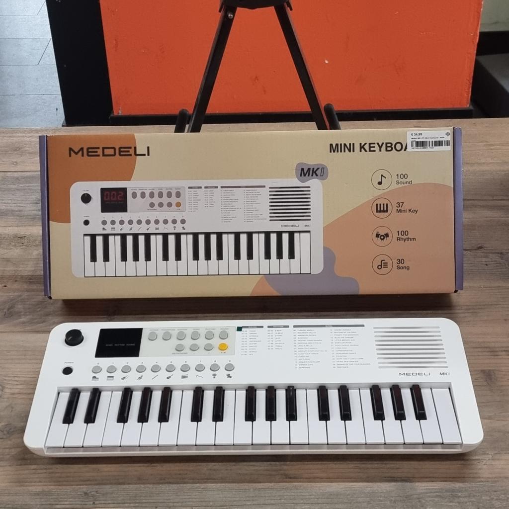 Medeli MK1-PK Mini Keyboard | Nette staat, Medeli, Zo goed als nieuw, https://www.medeli.com.hk/contact, 2/F, Block A, 8 Tong Yin Street, Tseung Kwan O Industrial Estate, Hong Kong