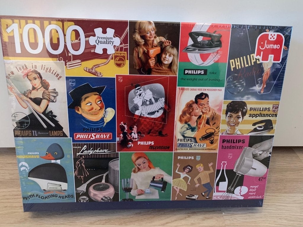 Jumbo Puzzel Phlips, Ophalen, 500 t/m 1500 stukjes, Nieuw, Legpuzzel