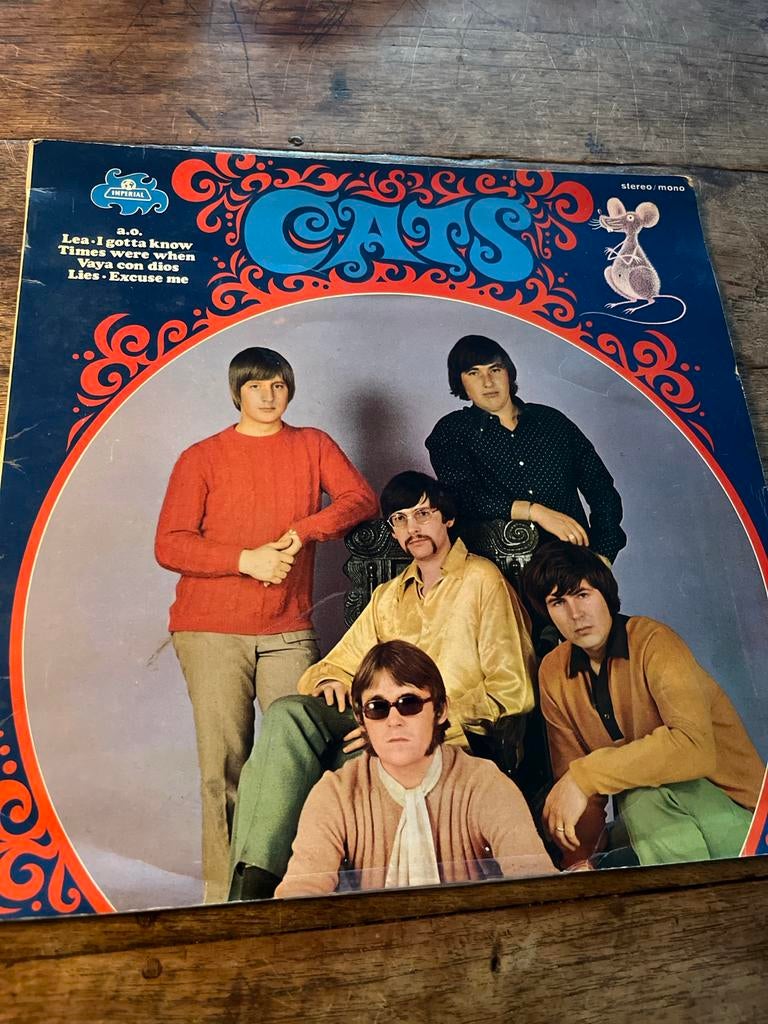 The Cats - Imperial LP (1967) - Zeldzame Pop LP, Gebruikt, Originele persing, Ophalen of Verzenden, 12 inch