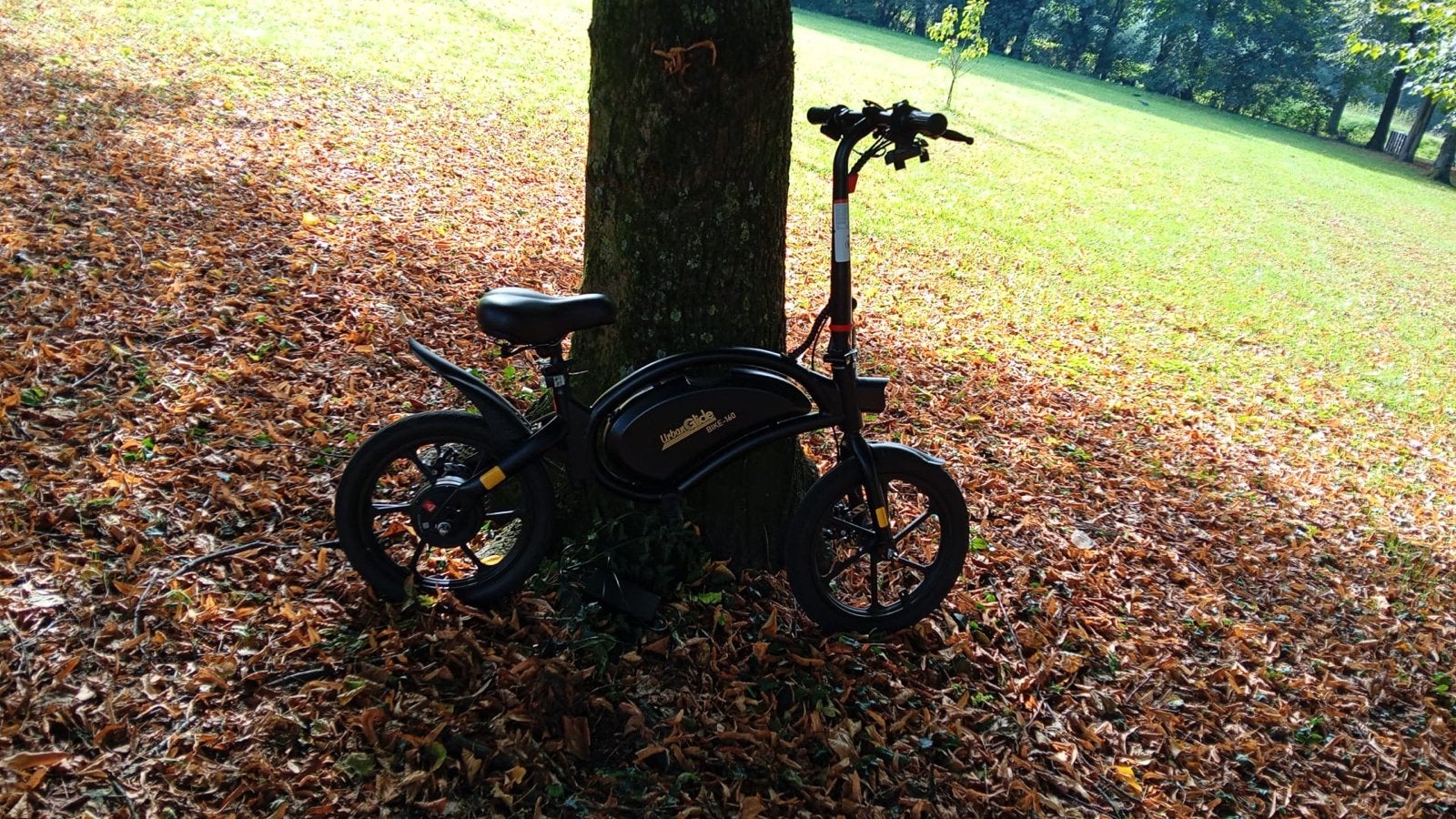 UrbanGlide Bike-160 opvouwbare elektrische fiets, Heren, 16 tot 18 inch, Versnellingen, Zo goed als nieuw