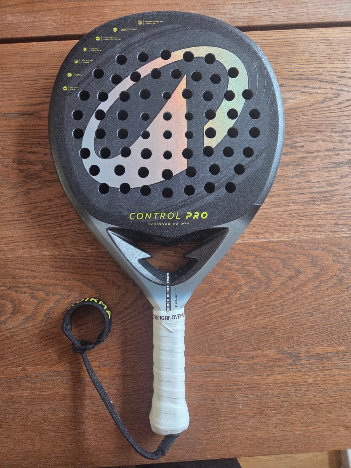 KUIKMA Padelracket Control Pro - Gebruikt, goede staat, Ophalen, Gebruikt, Padelracket