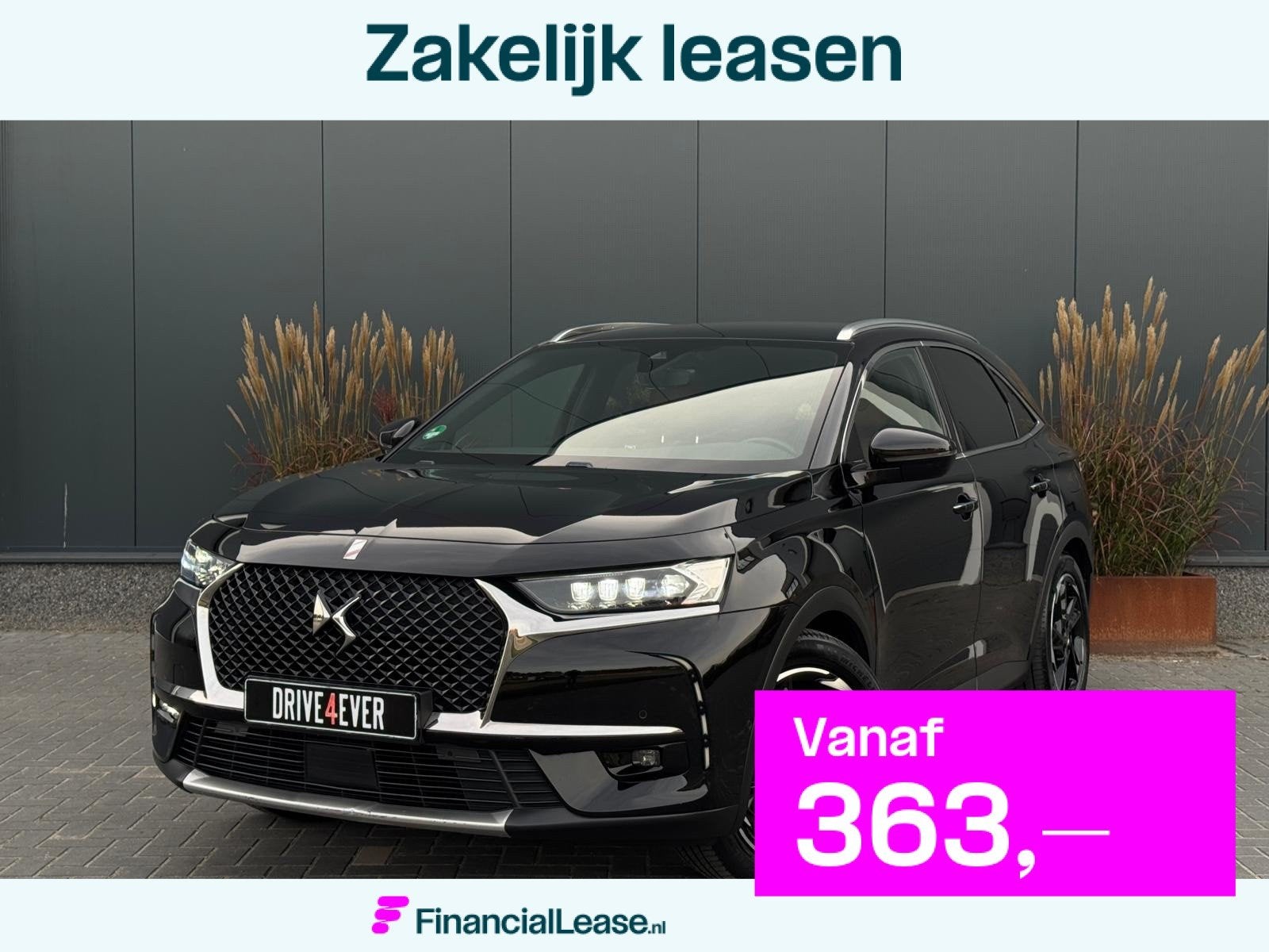 DS 7 Crossback E-Tense Performance LEDER|LED|CLIMATE|CR CONT, Dealer onderhouden, Gebruikt, Zwart, 4 cilinders