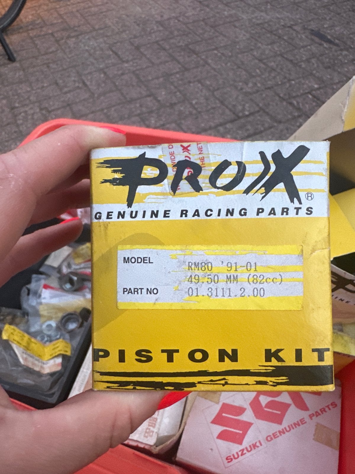 PROX Zuigerkit RM80 '91-'01 - Nieuw in doos, Motoren, Ophalen