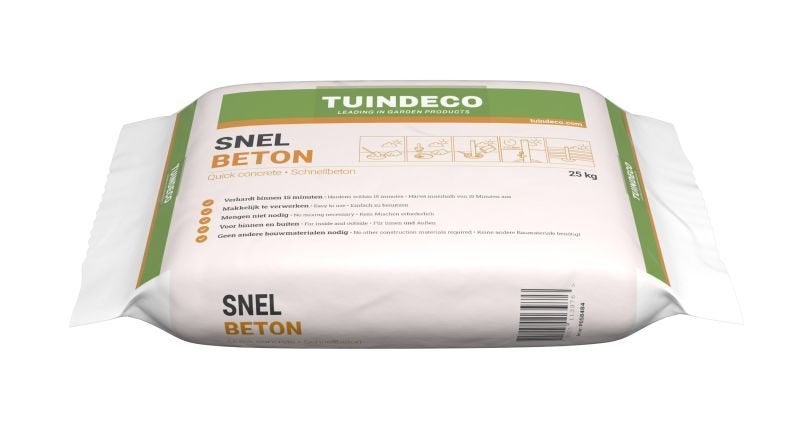 snelbeton 25 kg, Doe-het-zelf en Verbouw, Overige Doe-het-zelf en Verbouw, Ophalen, Nieuw