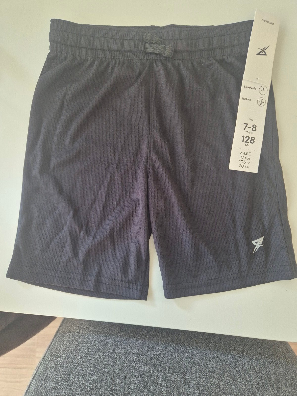 Primark sportbroekje zwart maat 128 (7-8 jaar) nieuw, Ophalen, Nieuw, Primark, Jongen of Meisje