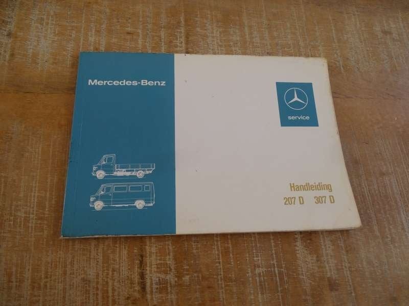 Mercedes 207D-307D - Handleiding - Instructieboek - NL, Verzenden