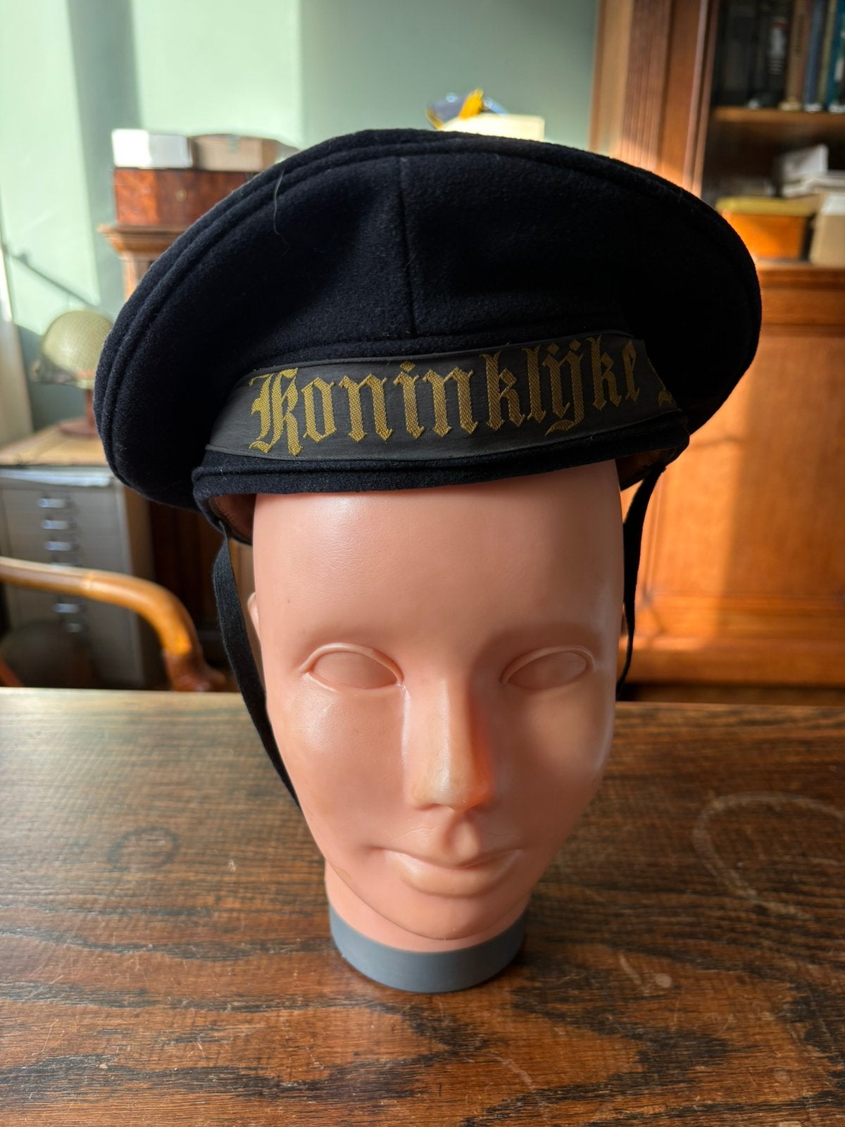Matrozen pet Marine WO2, Verzenden, Marine, Nederland, Helm of Baret