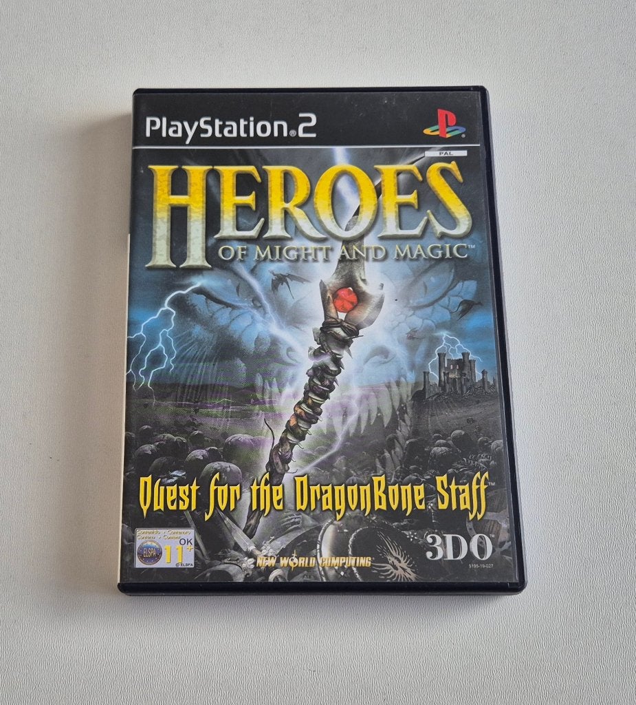 Heroes Of Might And Magic PlayStation 2 PS2 Game Compleet, Avontuur en Actie, Gebruikt, 1 speler, Ophalen of Verzenden