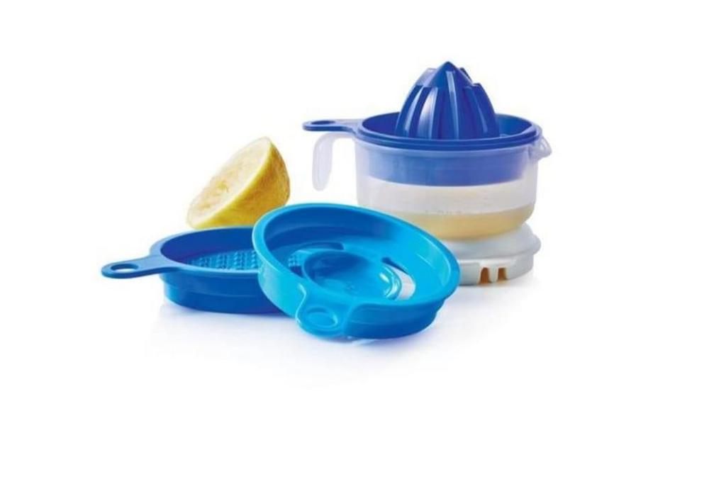Tupperware Koksmaatje # Eierscheider / Rasp / Citruspers, Ophalen of Verzenden, Nieuw, Blauw, Overige typen