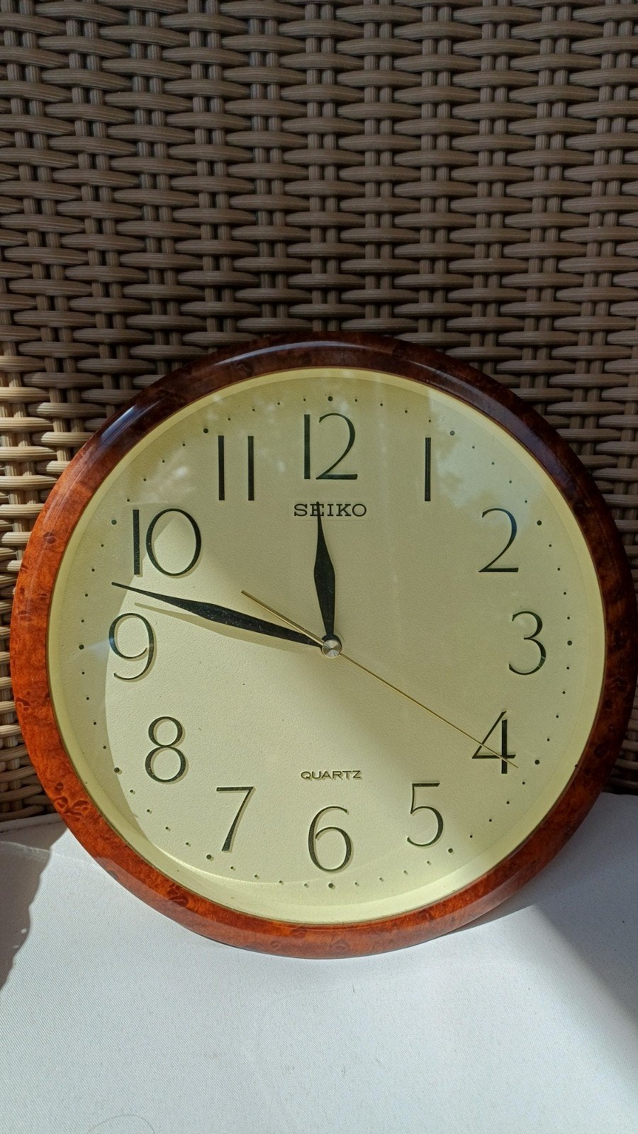 Keukenklok rond 26cm, Ophalen, Gebruikt, Overige stijlen, Overige typen