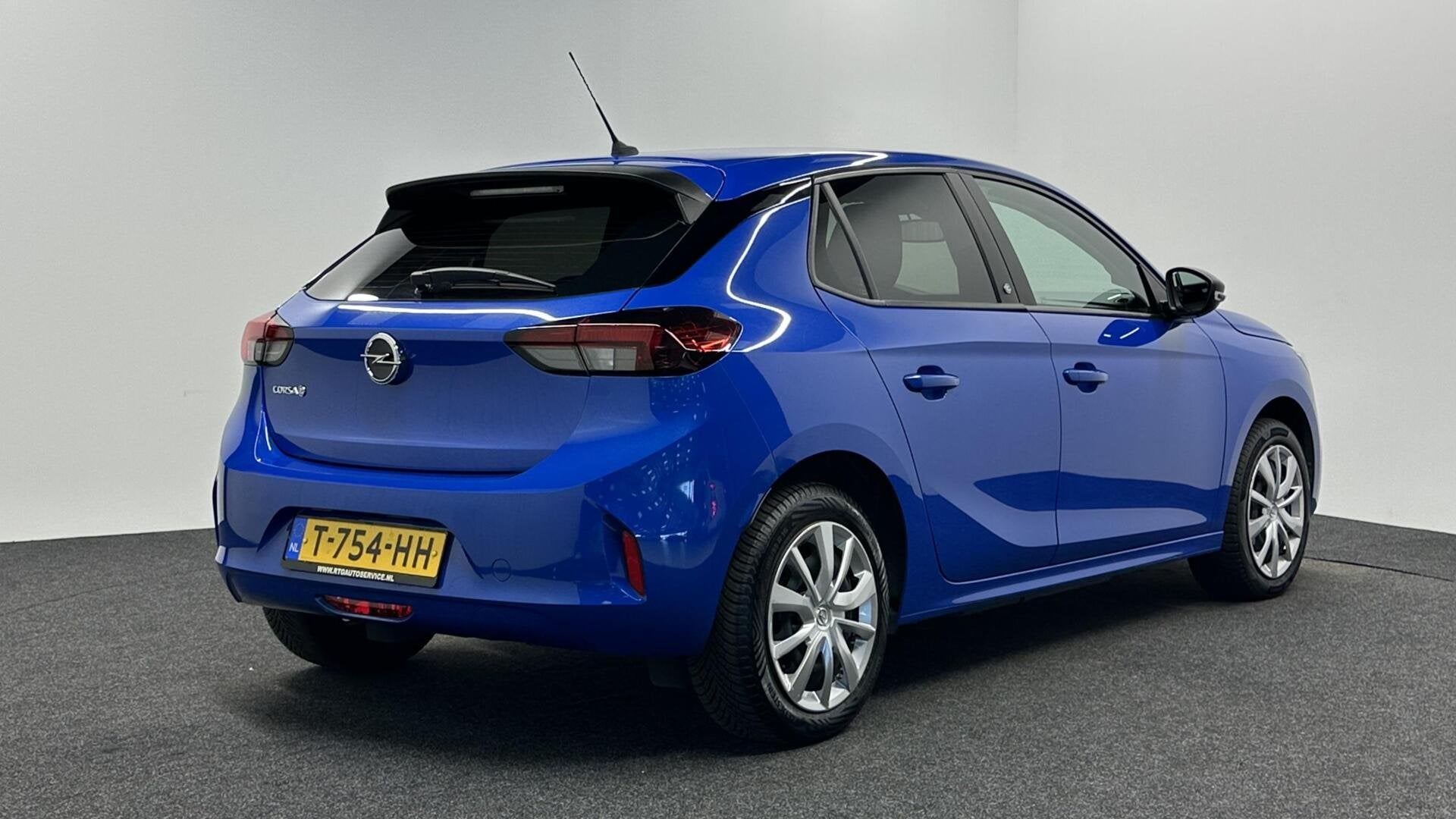 Opel Corsa-e Level 2 50 kWh 3 FASE 96% SOH CARPLAY NAVIGATIE, Gebruikt, Zwart, Met garantie (alle), Blauw