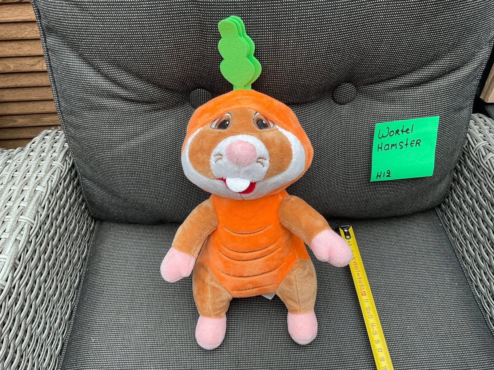 Nieuwe wortel hamster Albert Heijn knuffel, Albert Heijn, Ophalen