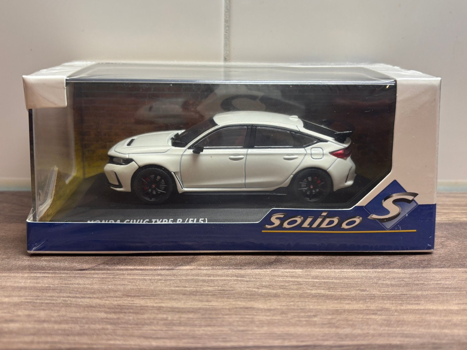 Honda Civic Type-R FL5 Championship White Solido 1:43, Ophalen of Verzenden, Nieuw, Auto, Solido
