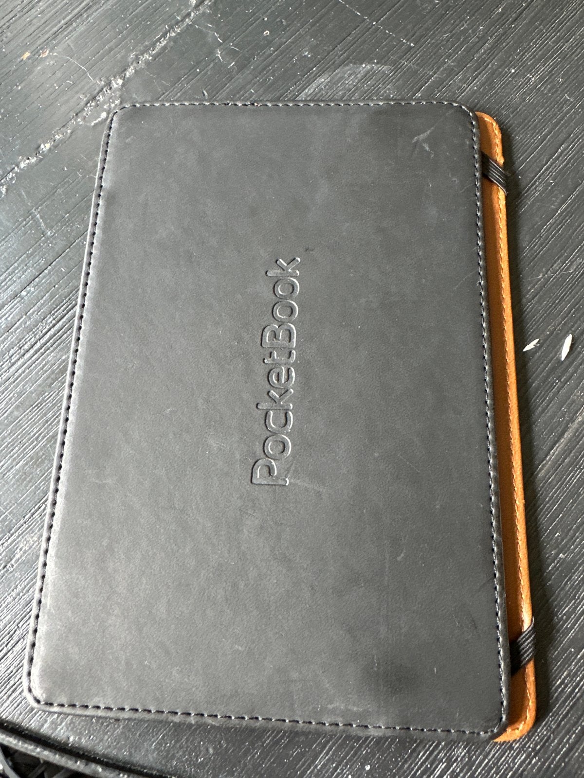 PocketBook e-reader hoes - Zwart/Bruin, Computers en Software, E-readers, Ophalen of Verzenden, Gebruikt, 6 inch of minder