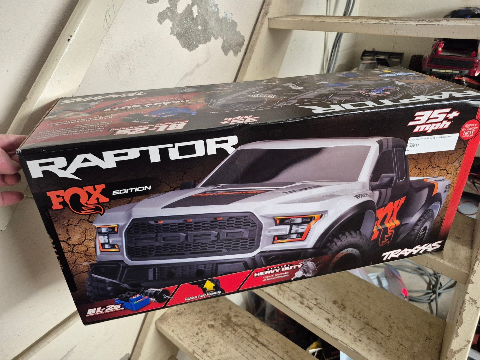 Traxxas Ford Raptor. Fox body., Ophalen of Verzenden, Zo goed als nieuw