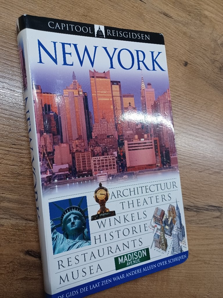 Capitool reisgids New York, Capitool, Ophalen of Verzenden, Zo goed als nieuw, Reisgids of -boek