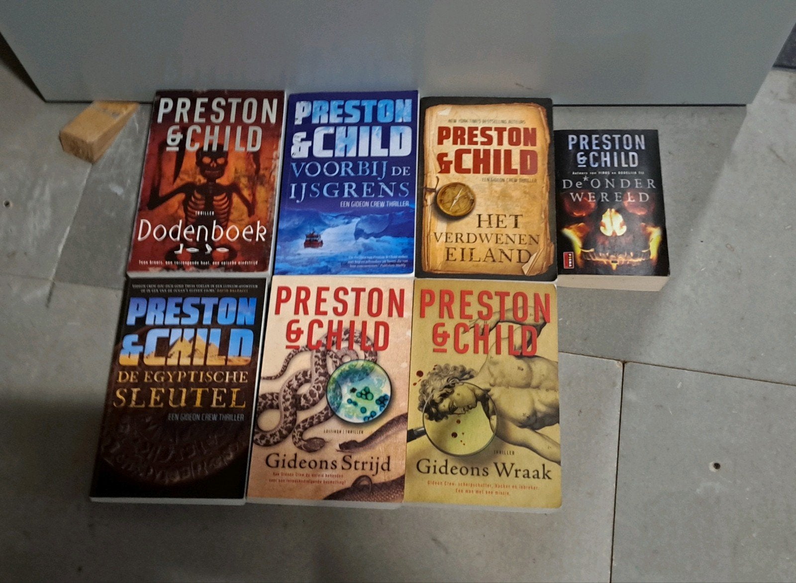 preston & child boeken (#1B), Boeken, Ophalen, Zo goed als nieuw, Preston child