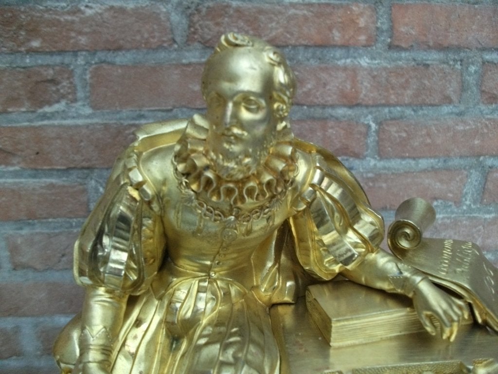 Antieke pendule meer als 200 jaar oud ( 1819 ), Antiek en Kunst, Ophalen of Verzenden