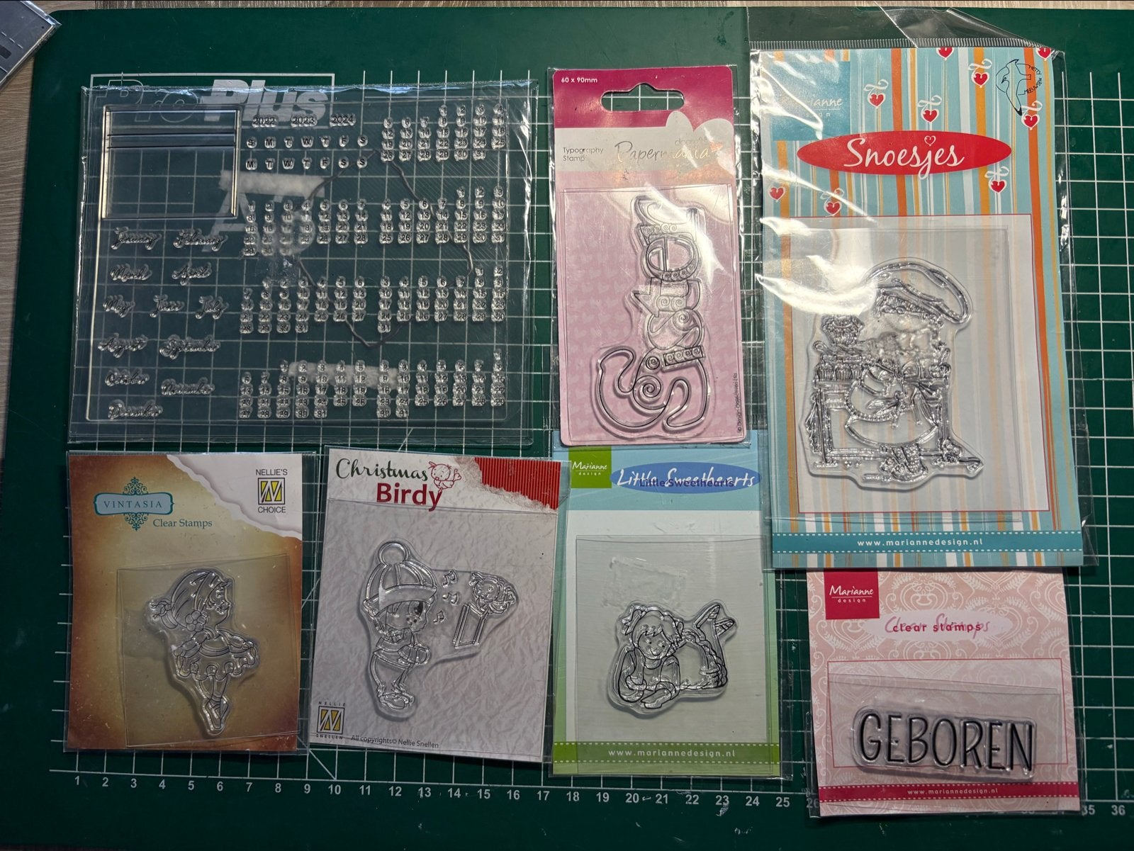 Nieuwe  Clear Stamps set, Hobby en Vrije tijd, Ophalen of Verzenden, Zo goed als nieuw, Overige typen