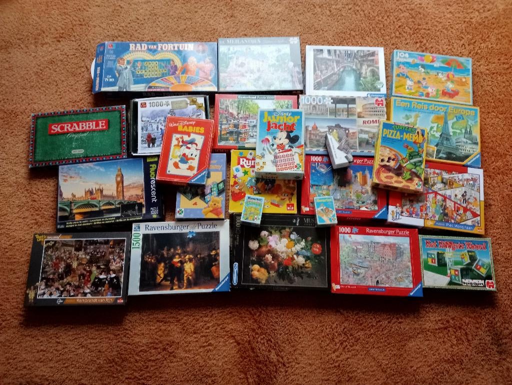 Puzzels, Ophalen, Gebruikt