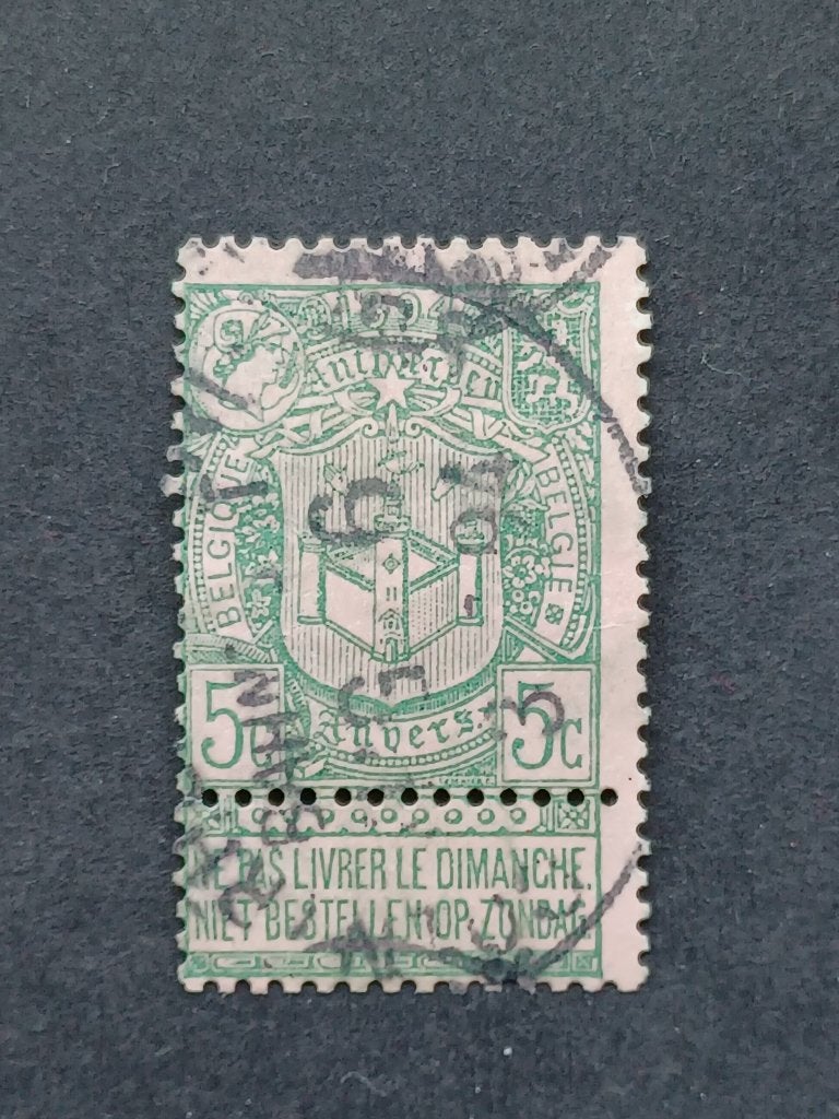 Postzegels Belgie, Ophalen of Verzenden, Gestempeld