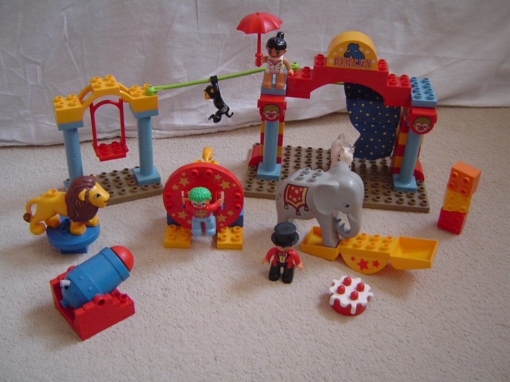 duplo circus set (set 1), Ophalen of Verzenden, Gebruikt, Complete set, Duplo