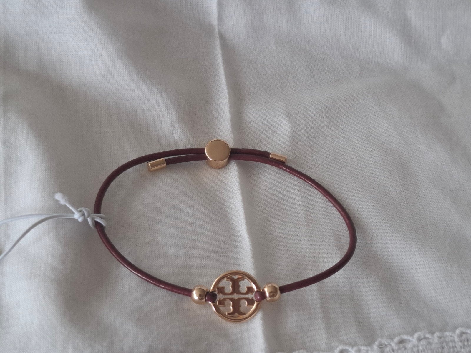TORY BURCH ARMBAND LEER, Ophalen of Verzenden, Zo goed als nieuw, Rood, Leer