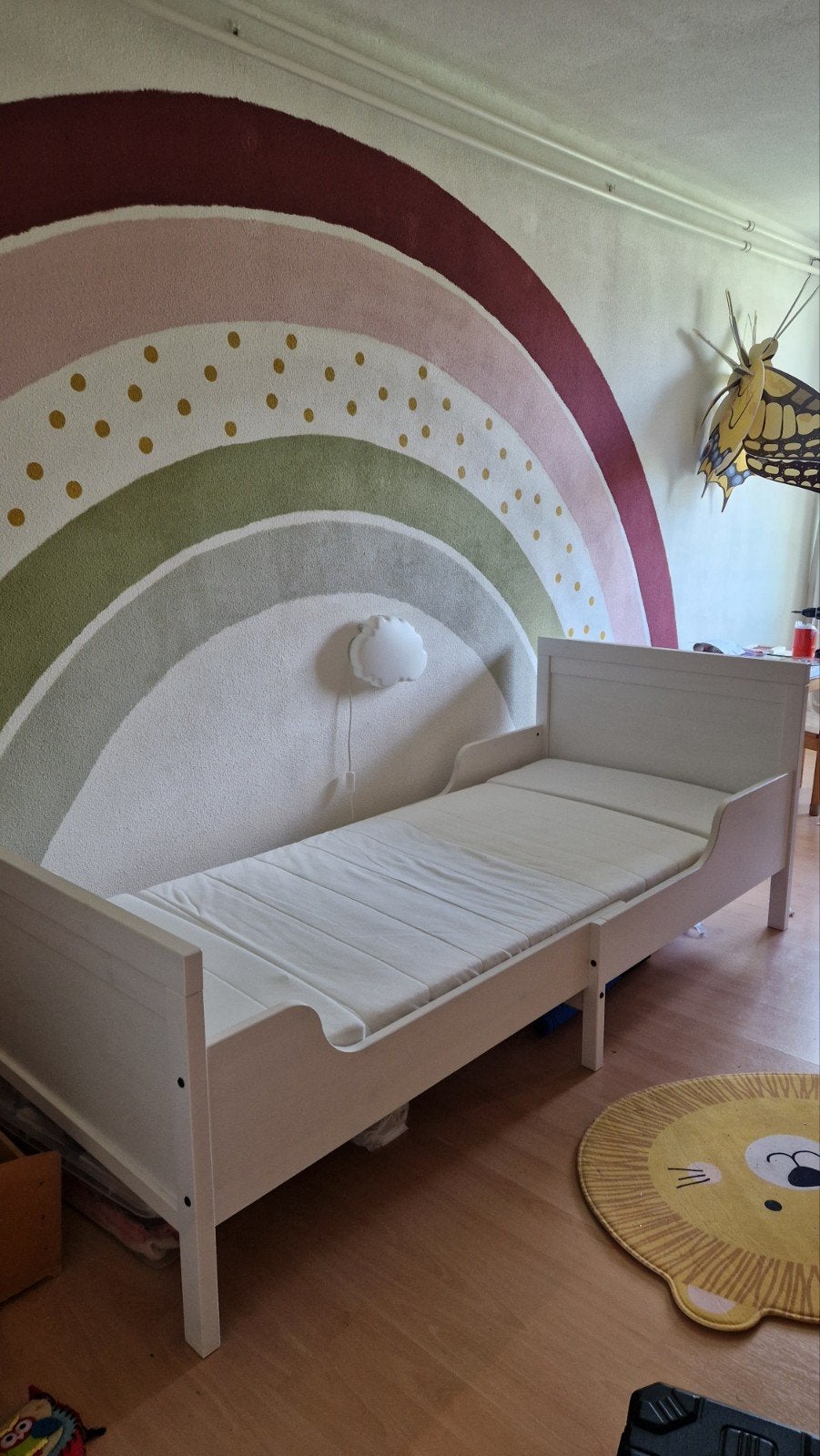 Meegroeibed Ikea Sundvik, Ophalen, Verstelbaar, Eenpersoons, Wit