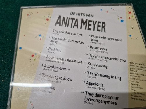 cd de hits van anita meyer, Ophalen of Verzenden