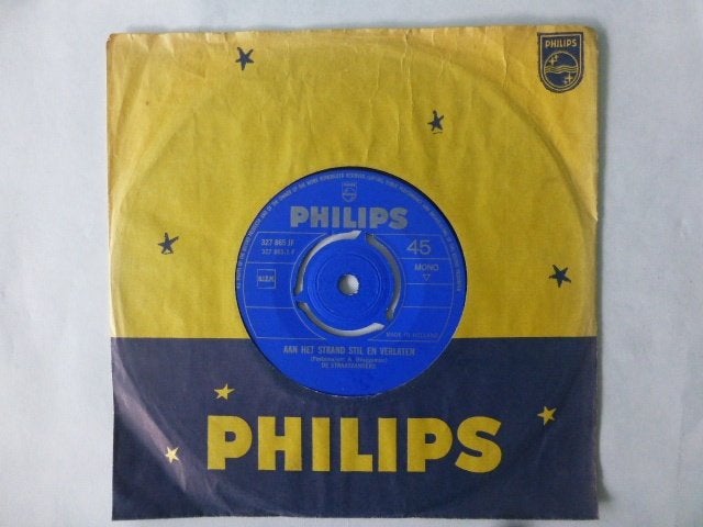 De Straatzangers. Aan het strand stil en verlaten./ Ach,, Ophalen of Verzenden, Gebruikt, 7 inch, Nederlandstalig
