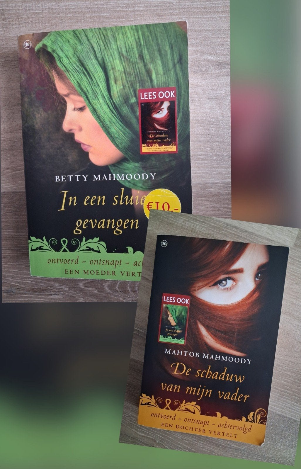 In een sluier gevangen  / De schaduw van mijn vader, Boeken, Ophalen of Verzenden, Zo goed als nieuw