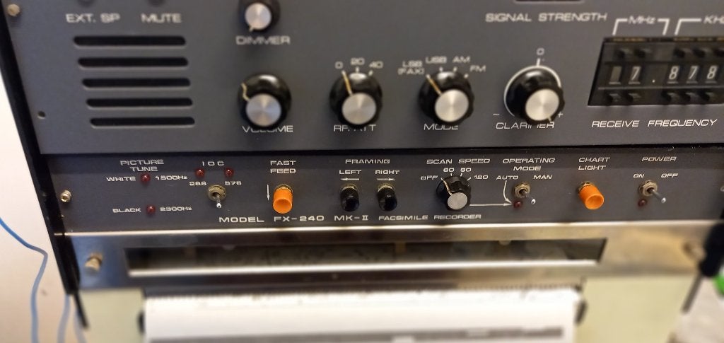 Zoek!! User/service manual JMC model FX-240 Mark II, Ophalen of Verzenden, Gebruikt, Ontvanger
