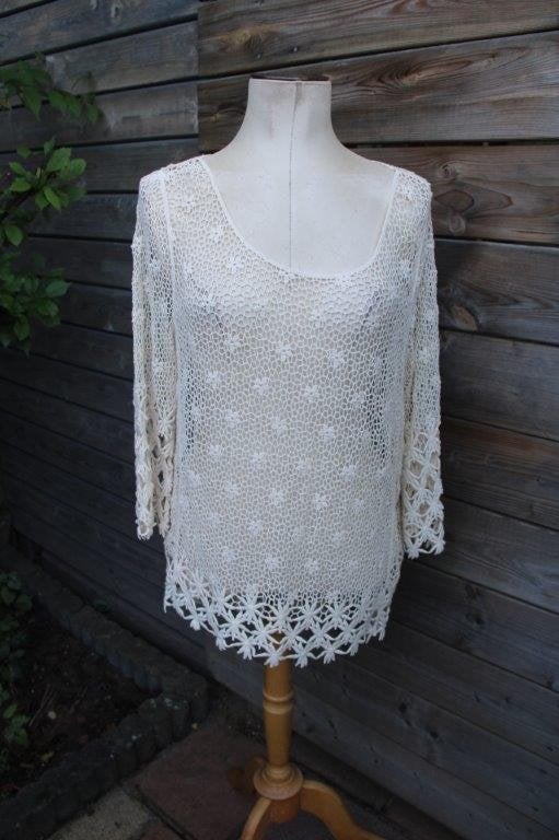 Tuniek creme Geisha mt L/40 Nieuw Vaste prijs, Kleding | Dames, Maat 38/40 (M), Geisha, Beige, Nieuw