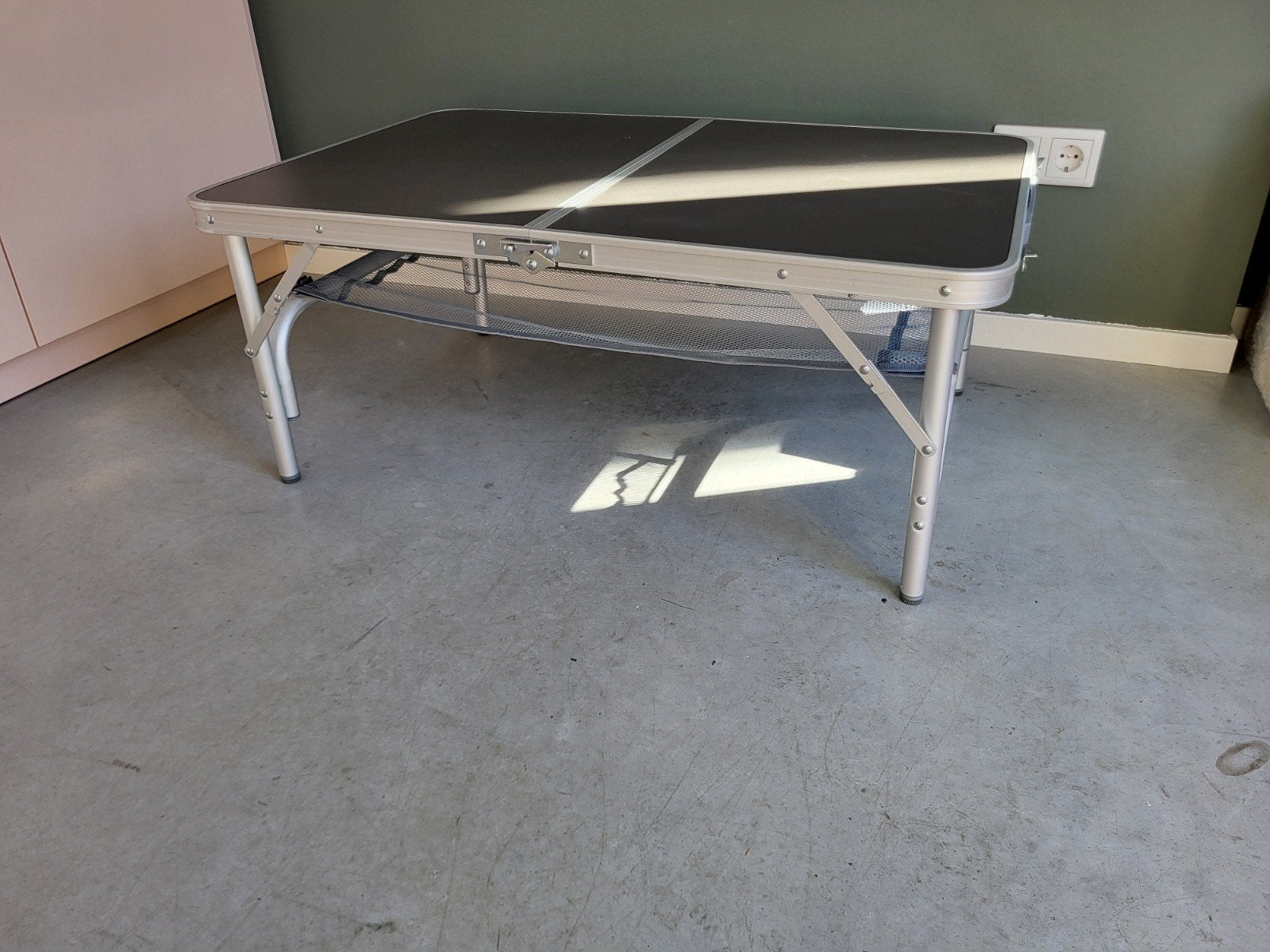 Handige opvouwbare campingtafel met opbergnet, Ophalen of Verzenden
