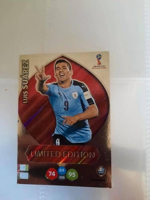 LOUIS SUAREZ - LIMITED EDITION CARD, Verzamelen, Sportartikelen en Voetbal, Ophalen of Verzenden, Nieuw, Buitenlandse clubs, Poster, Plaatje of Sticker