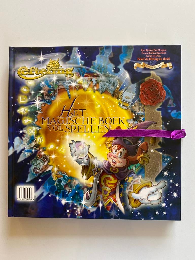 Efteling: Het Magische Boek Vol Spellen - Bordspel, Verzamelen, Efteling, Ophalen of Verzenden, Zo goed als nieuw, Gebruiksvoorwerp
