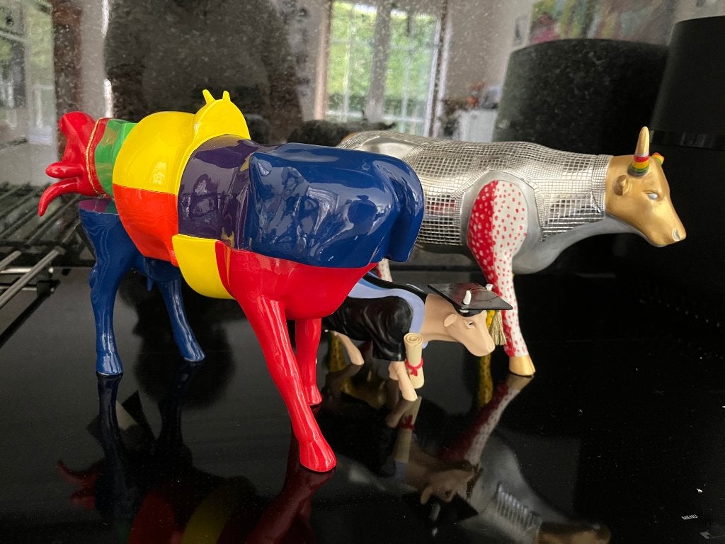 cowparade, Verzamelen, Beelden en Beeldjes, Ophalen of Verzenden, Gebruikt, Dier