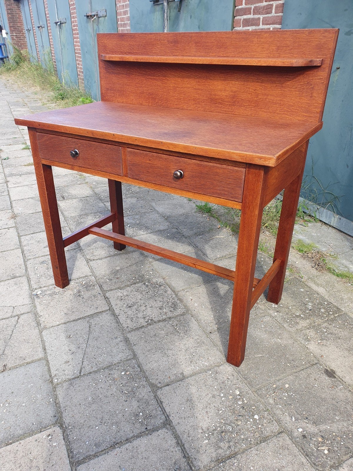 Vintage badkamer tafel., Ophalen, Gebruikt