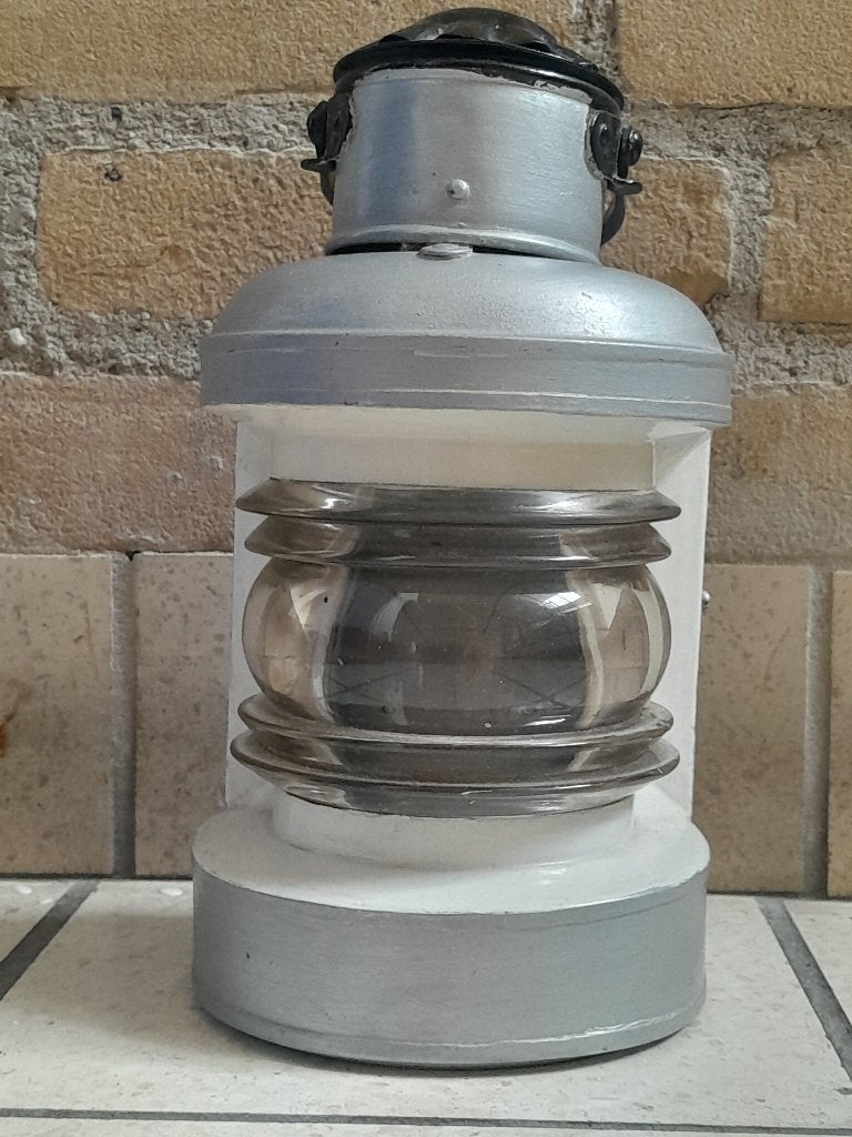 Scheepslamp heklicht, Verzenden, Zo goed als nieuw, Motorboot of Zeilboot, Gebruiksvoorwerp