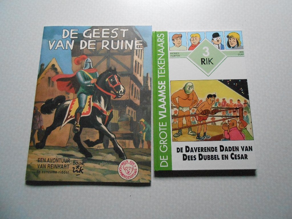 Ridder Reinhart De geest van de ruïne 1995 1 ste druk., Rik Clement, Eén stripboek, Nieuw, Ophalen of Verzenden